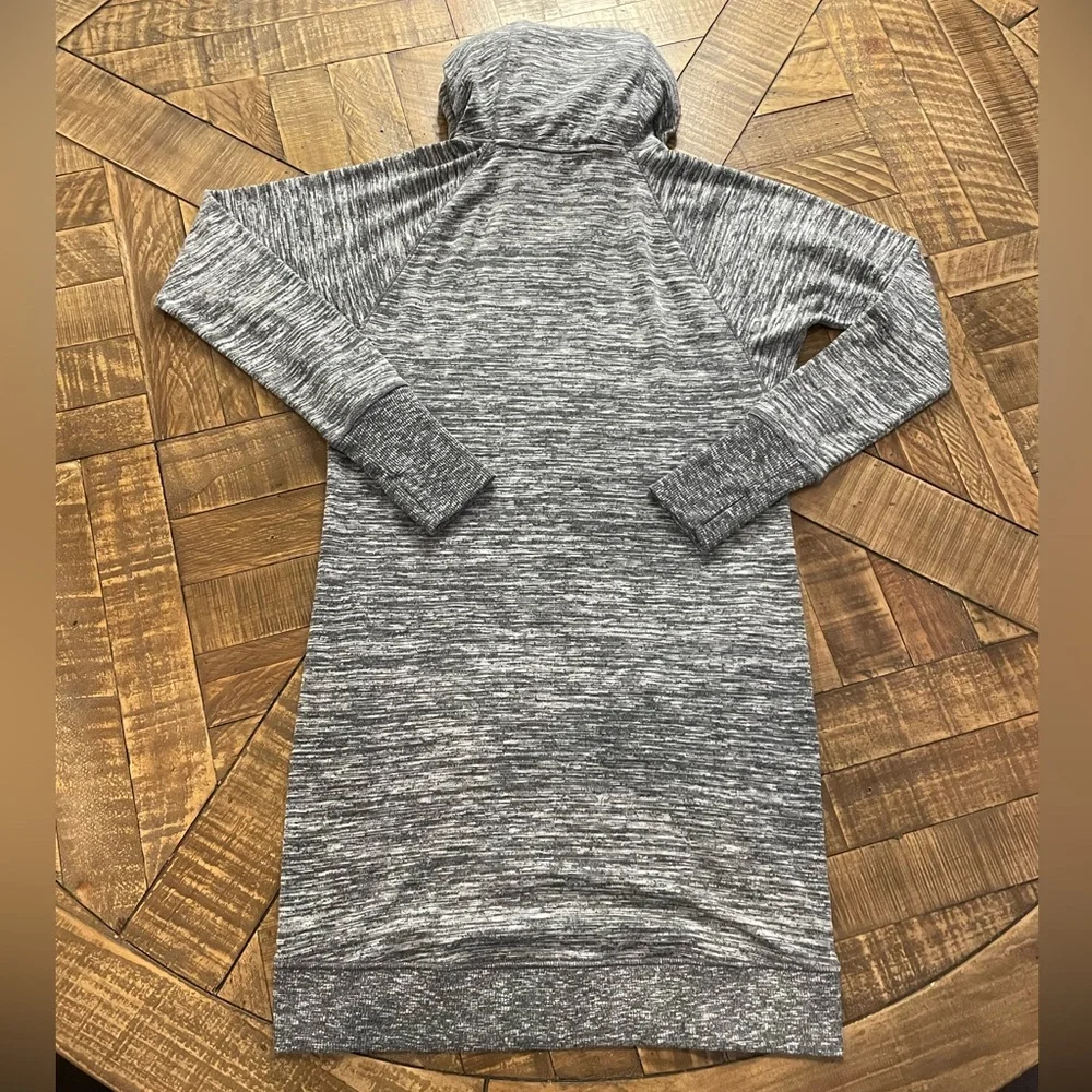 Athleta Women’s Blissful Hoodie Tunic Sweater Dress - Picture 2 of 8
